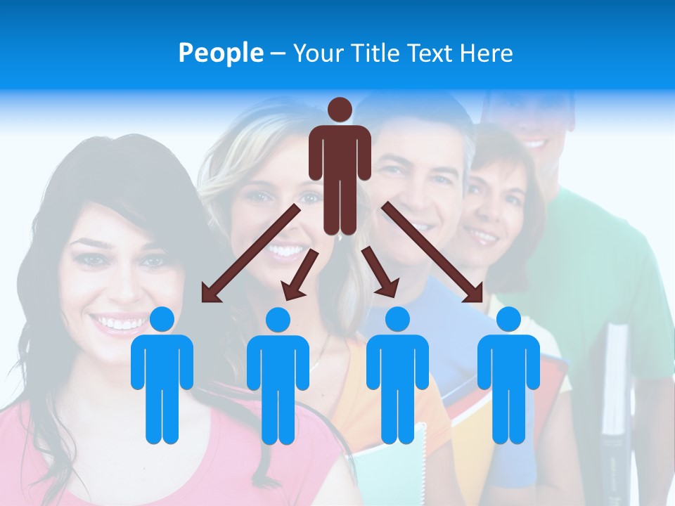 Person Education Men PowerPoint Template