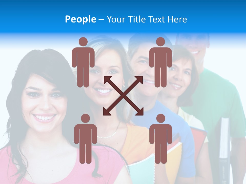 Person Education Men PowerPoint Template