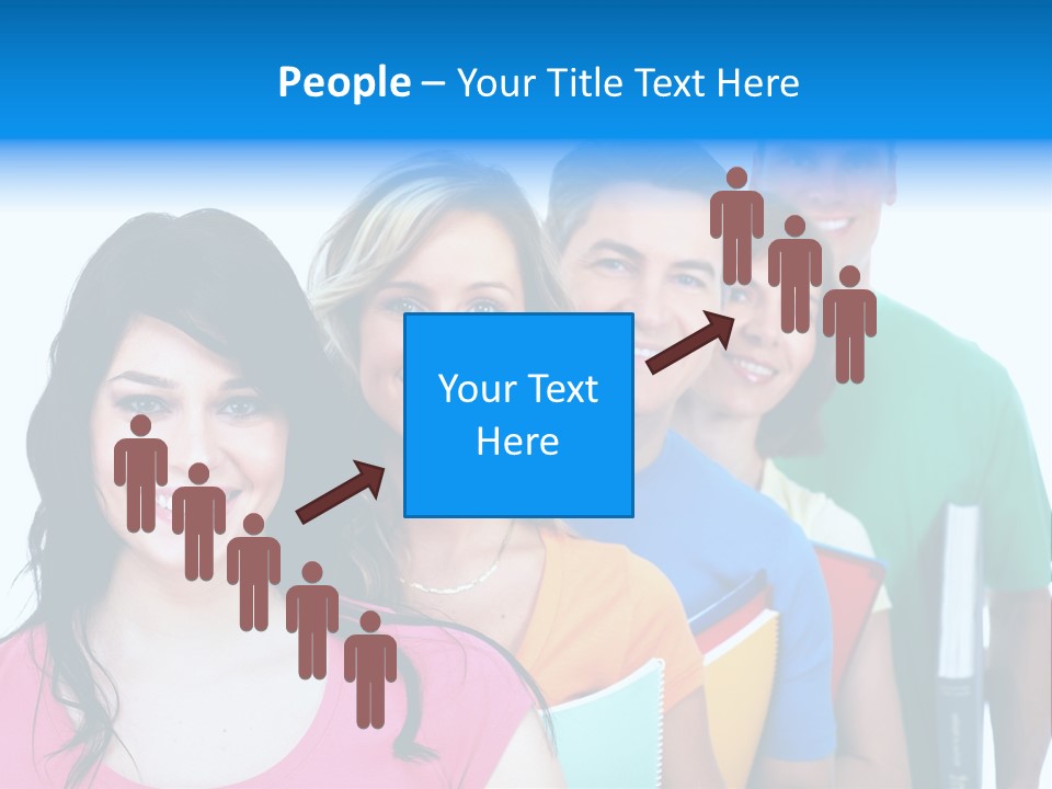 Person Education Men PowerPoint Template