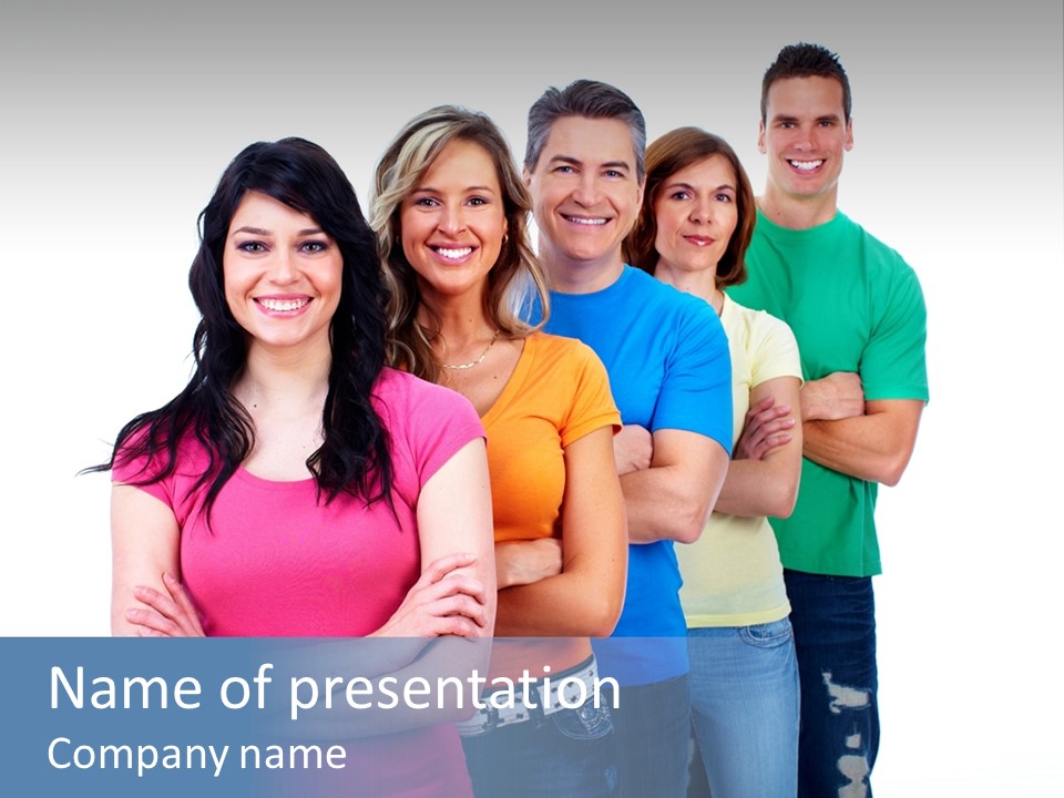 Happy Friendship Family PowerPoint Template
