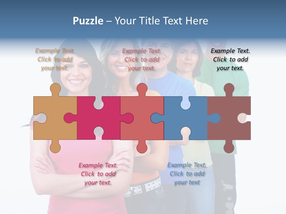 Happy Friendship Family PowerPoint Template