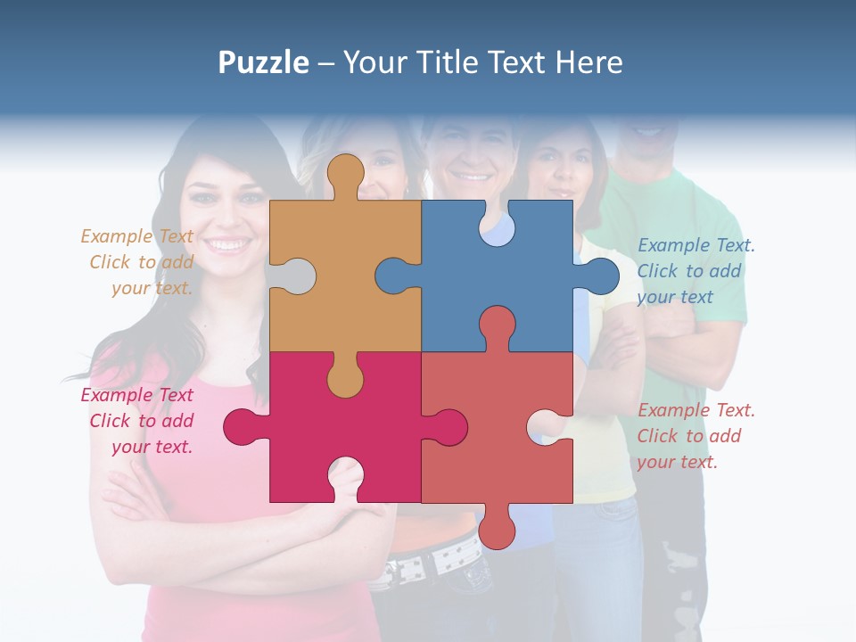 Happy Friendship Family PowerPoint Template