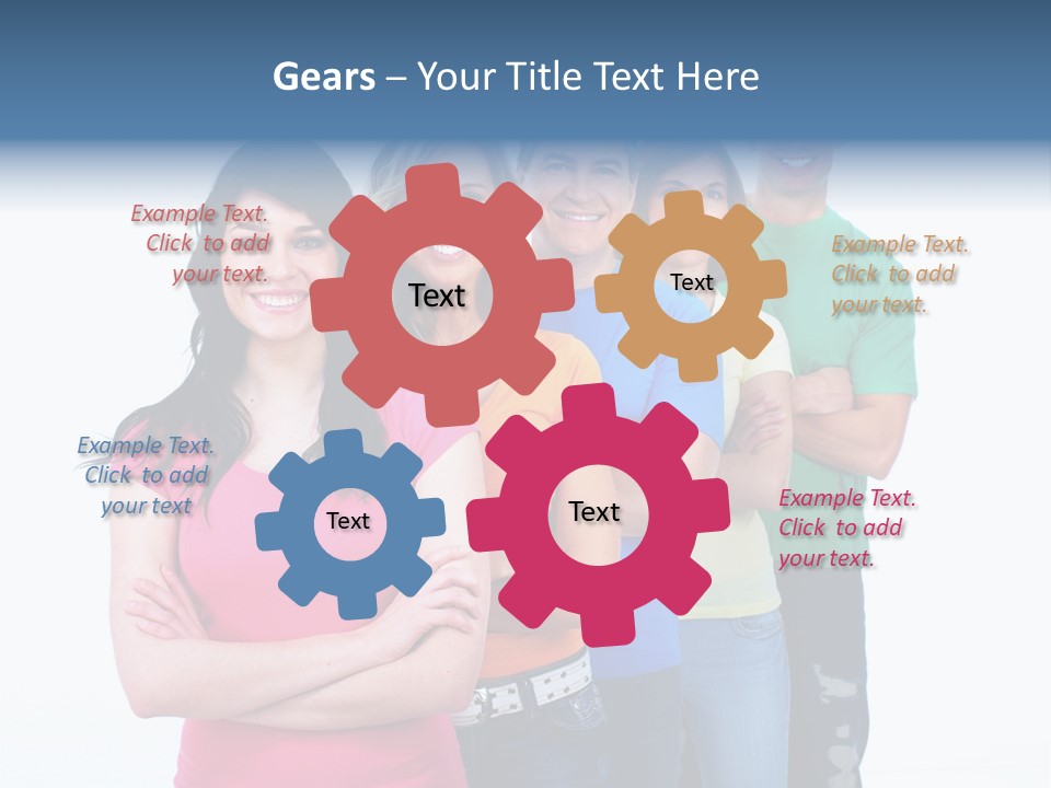 Happy Friendship Family PowerPoint Template