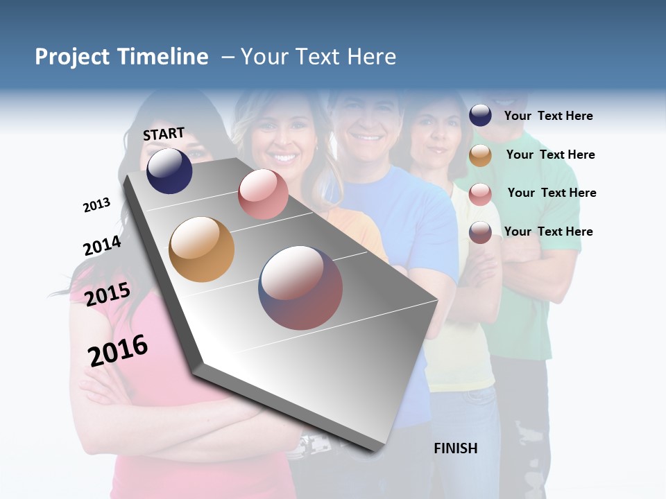 Happy Friendship Family PowerPoint Template