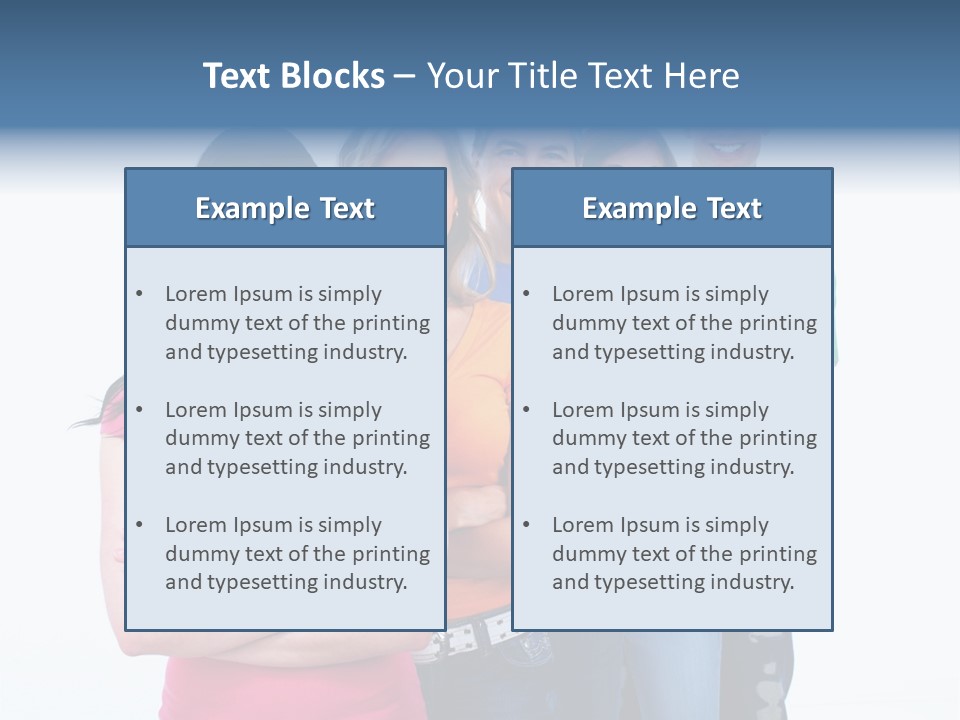 Happy Friendship Family PowerPoint Template