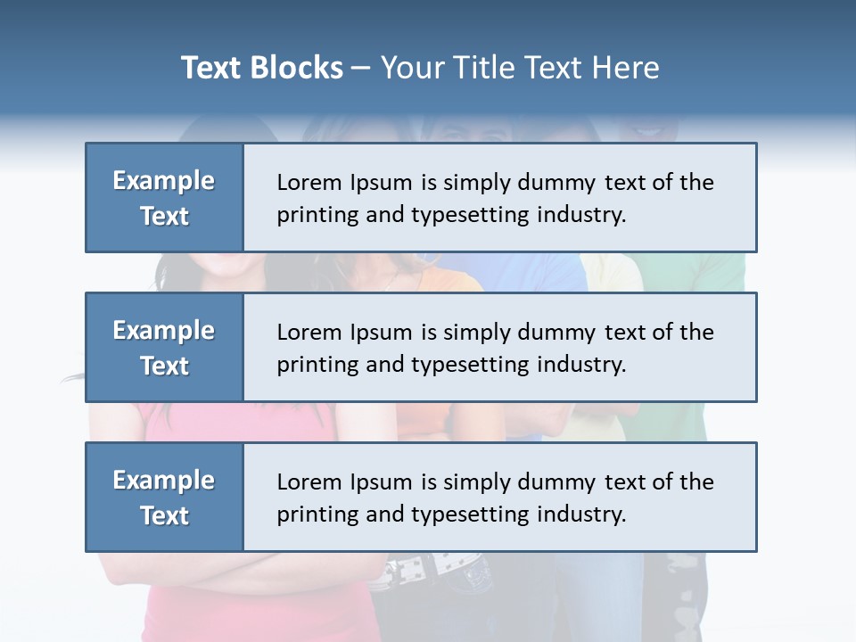 Happy Friendship Family PowerPoint Template