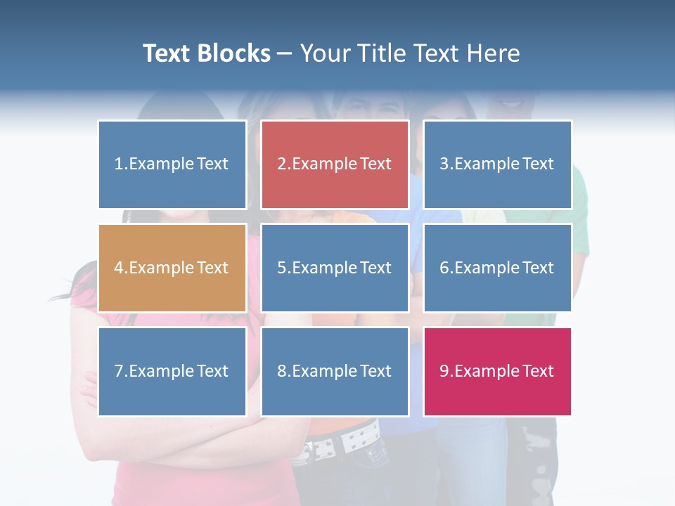 Happy Friendship Family PowerPoint Template