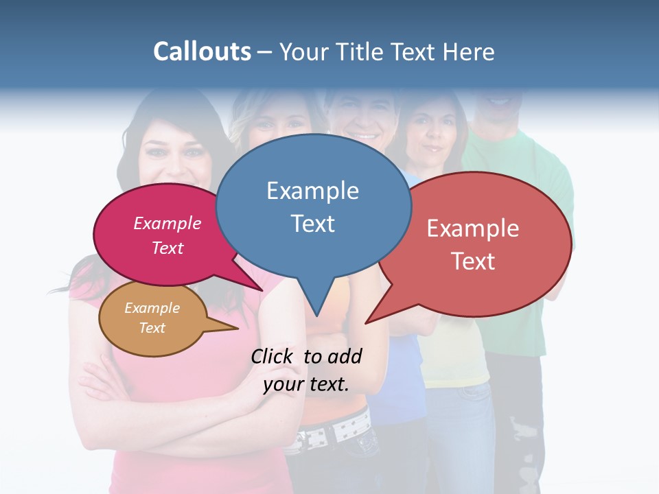 Happy Friendship Family PowerPoint Template