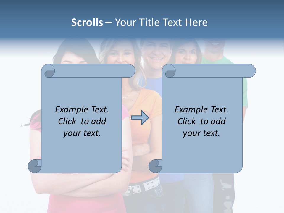 Happy Friendship Family PowerPoint Template