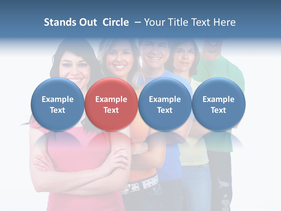 Happy Friendship Family PowerPoint Template