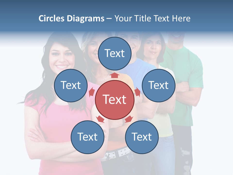 Happy Friendship Family PowerPoint Template