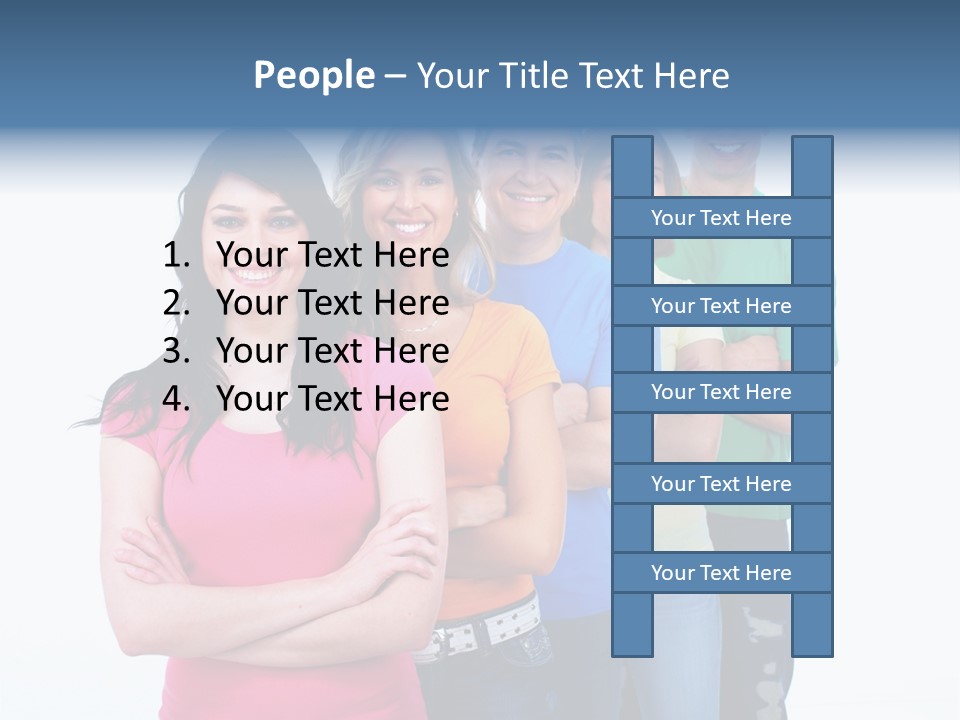 Happy Friendship Family PowerPoint Template