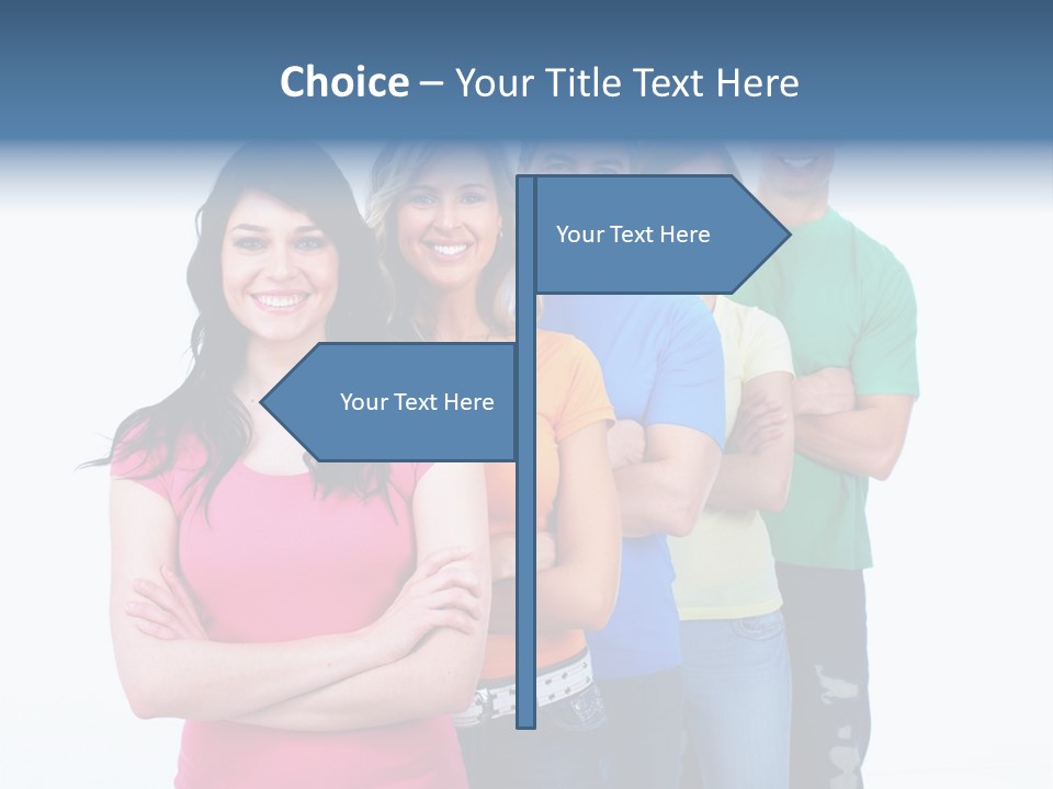 Happy Friendship Family PowerPoint Template