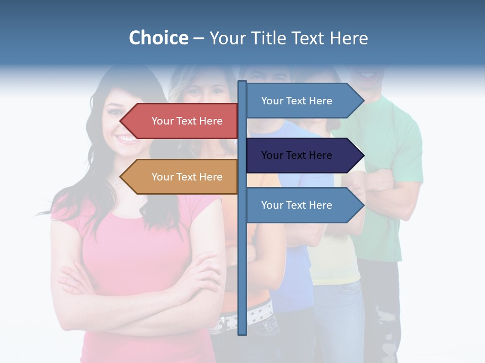 Happy Friendship Family PowerPoint Template