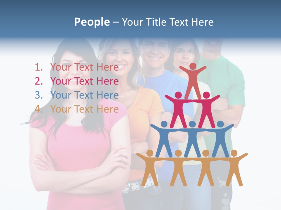 Happy Friendship Family PowerPoint Template