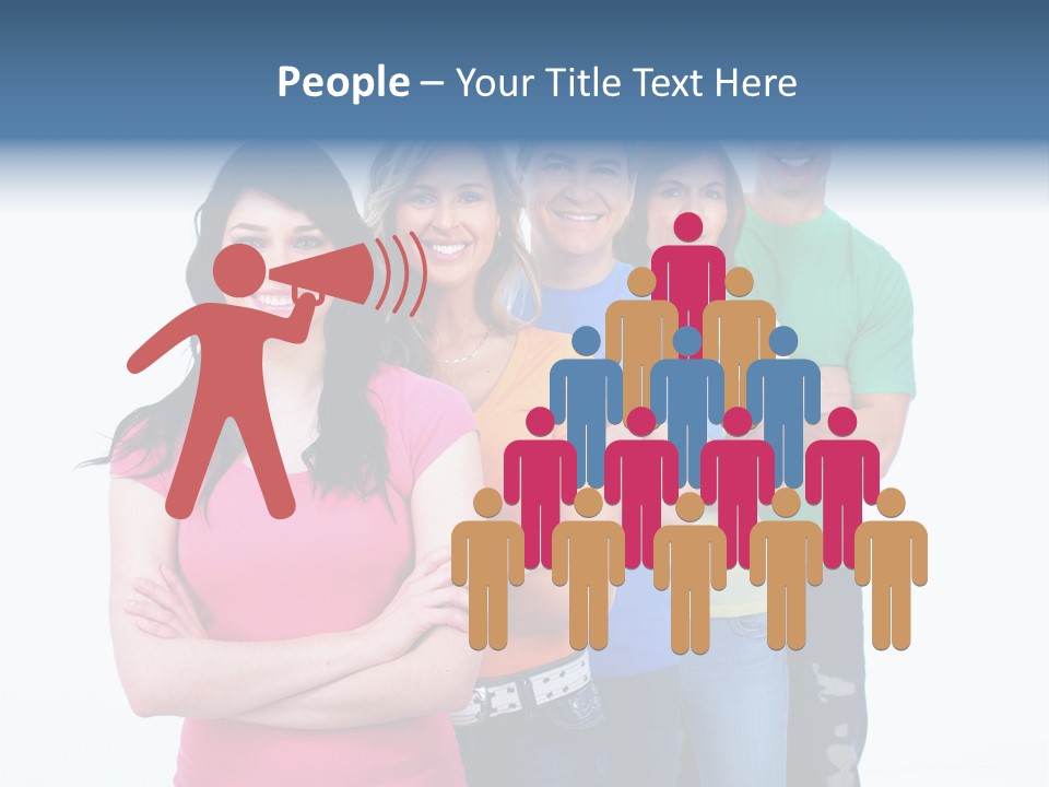 Happy Friendship Family PowerPoint Template