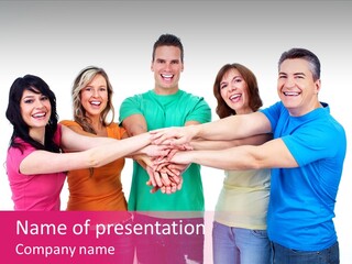 Friendship Colors Healthy PowerPoint Template