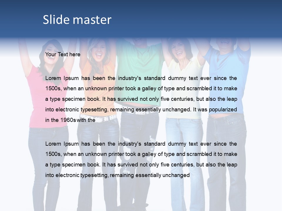 Fun Human Expressions PowerPoint Template