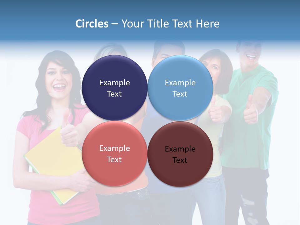 Woman Society Community PowerPoint Template