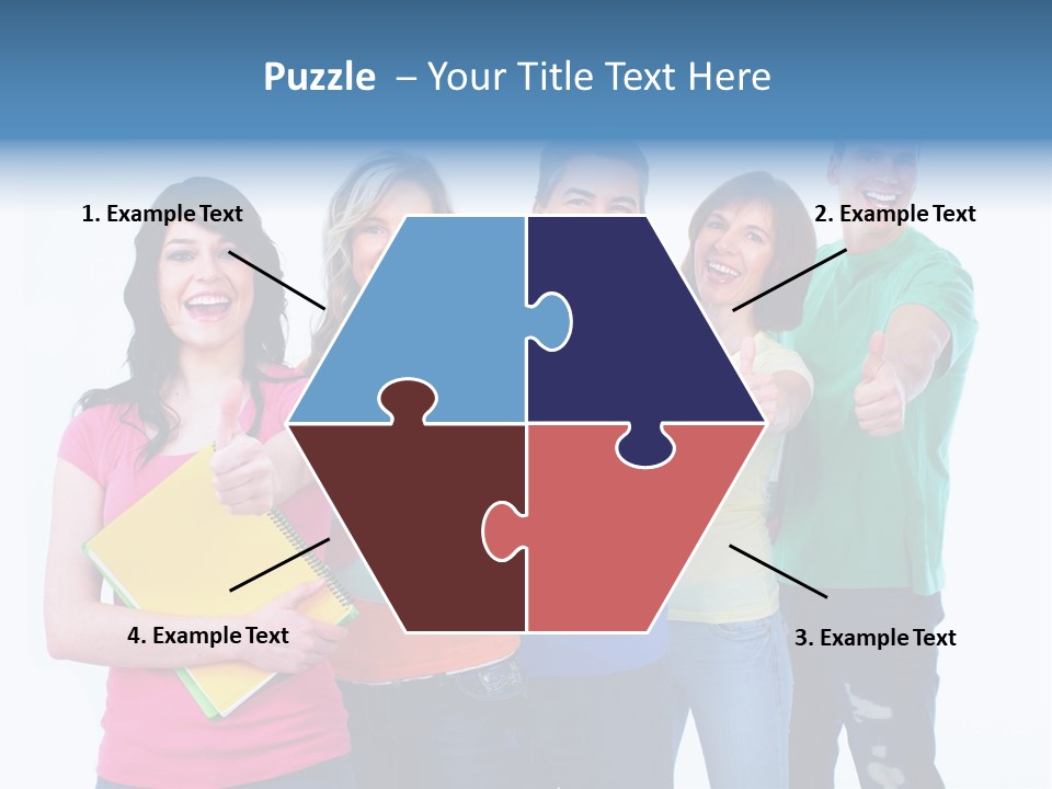 Woman Society Community PowerPoint Template