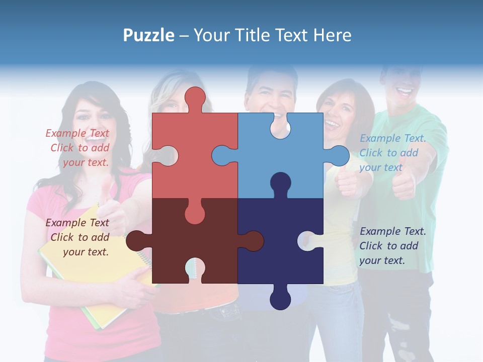 Woman Society Community PowerPoint Template