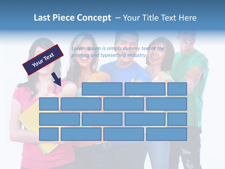 Woman Society Community PowerPoint Template