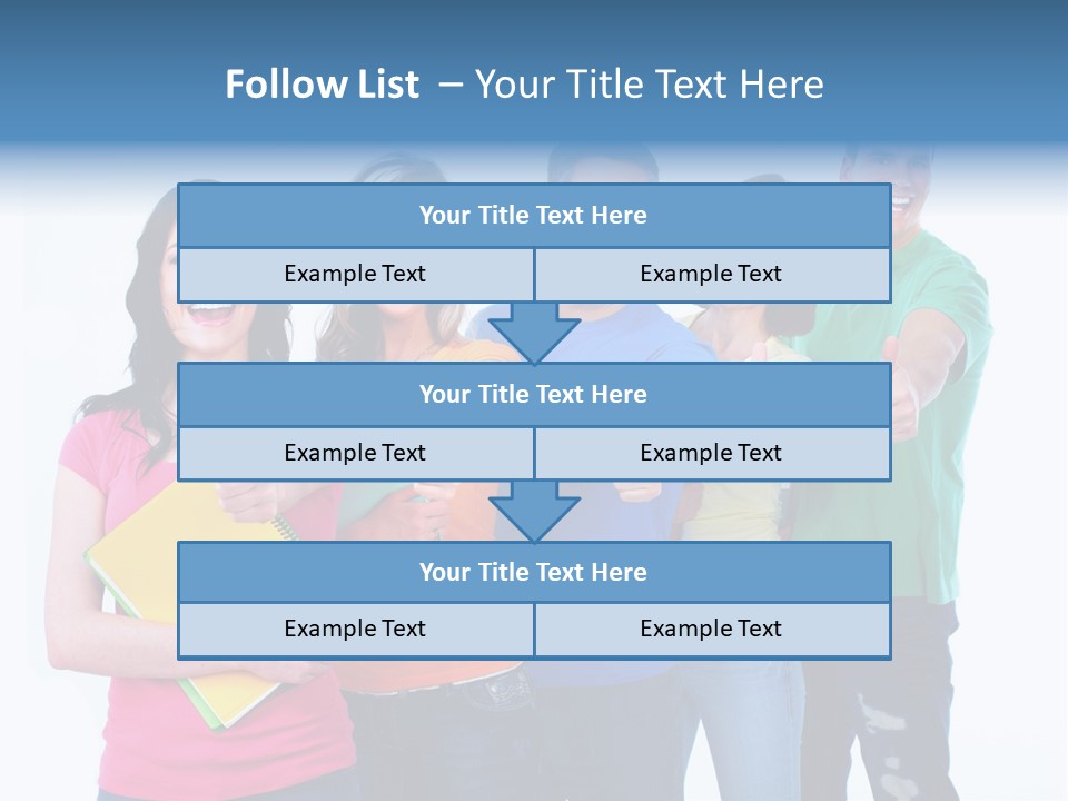 Woman Society Community PowerPoint Template