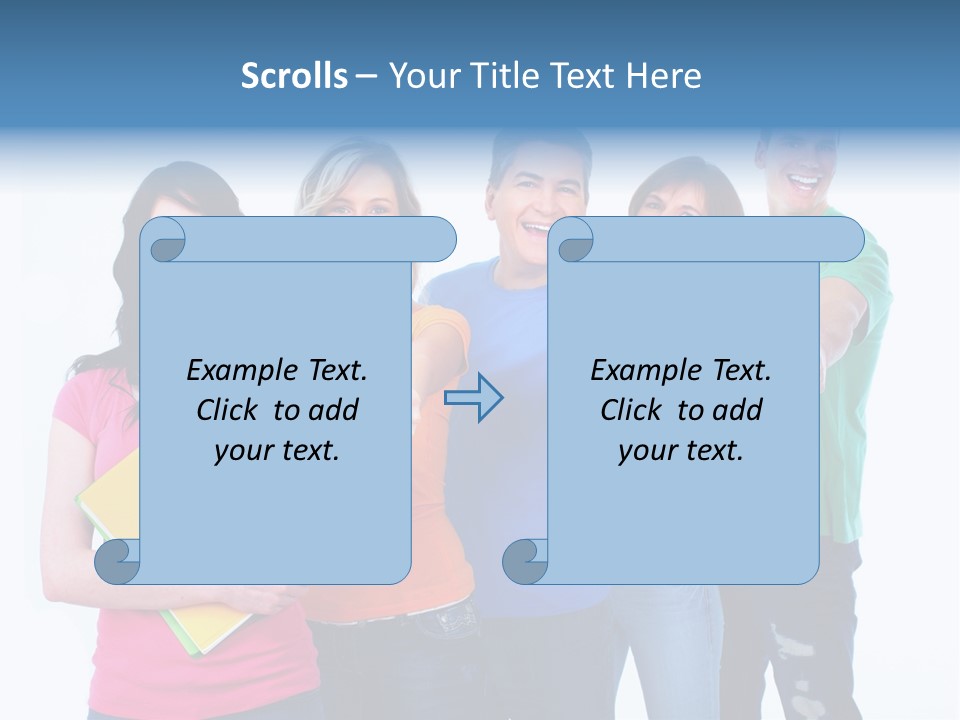 Woman Society Community PowerPoint Template