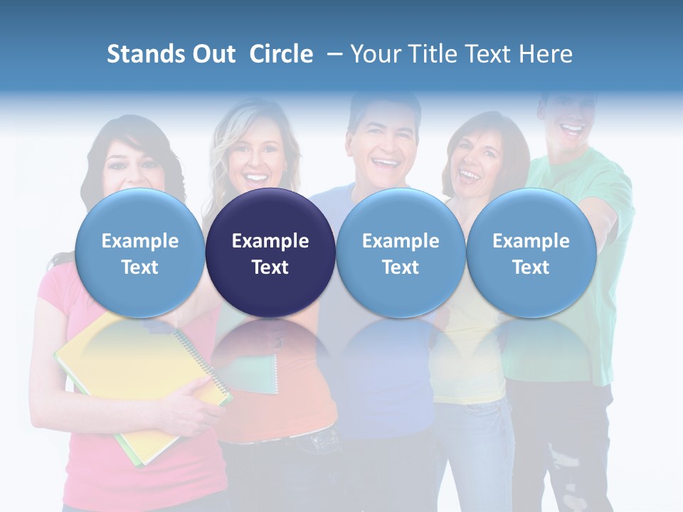 Woman Society Community PowerPoint Template