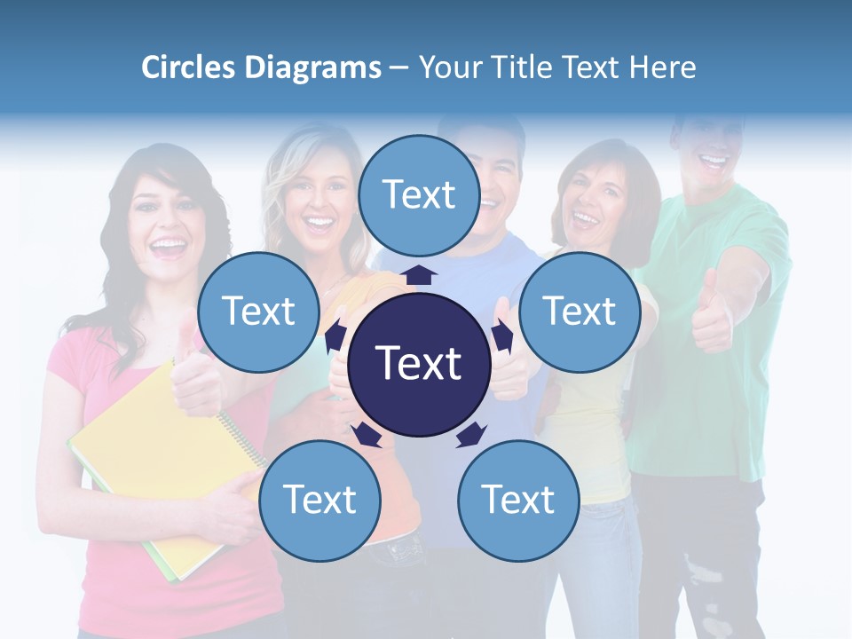 Woman Society Community PowerPoint Template