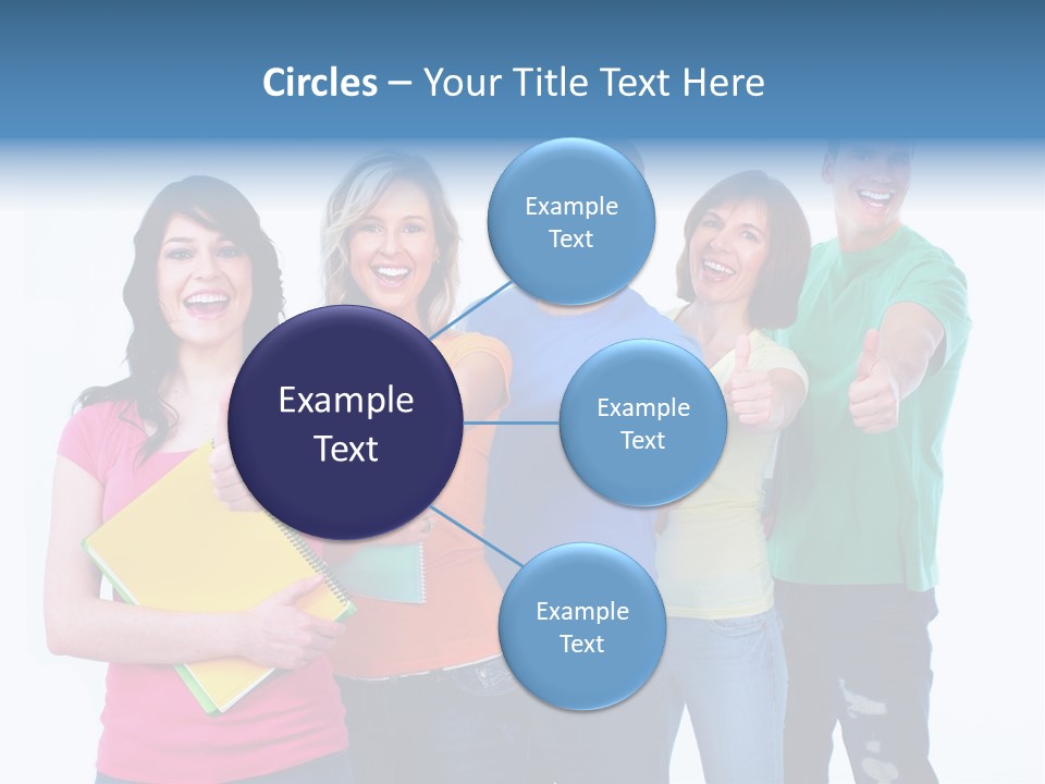 Woman Society Community PowerPoint Template