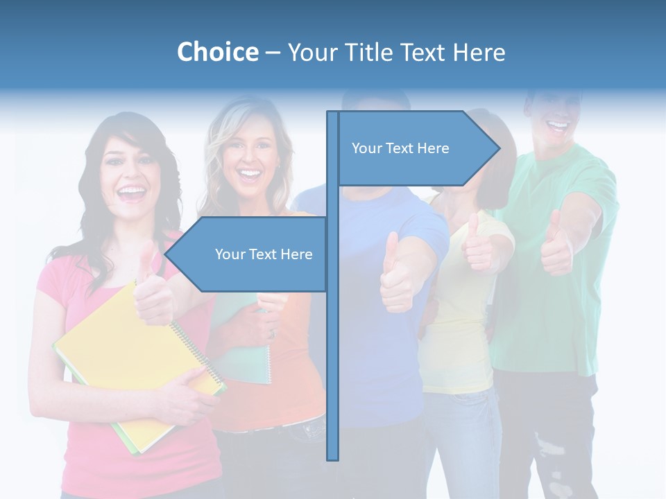 Woman Society Community PowerPoint Template