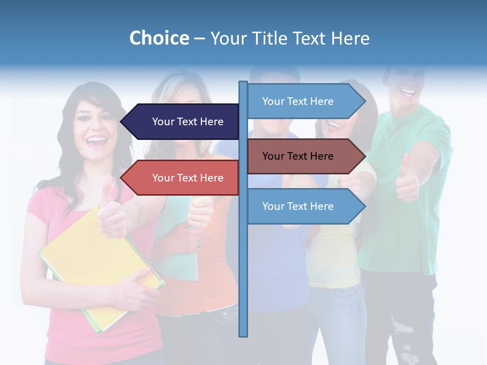 Woman Society Community PowerPoint Template