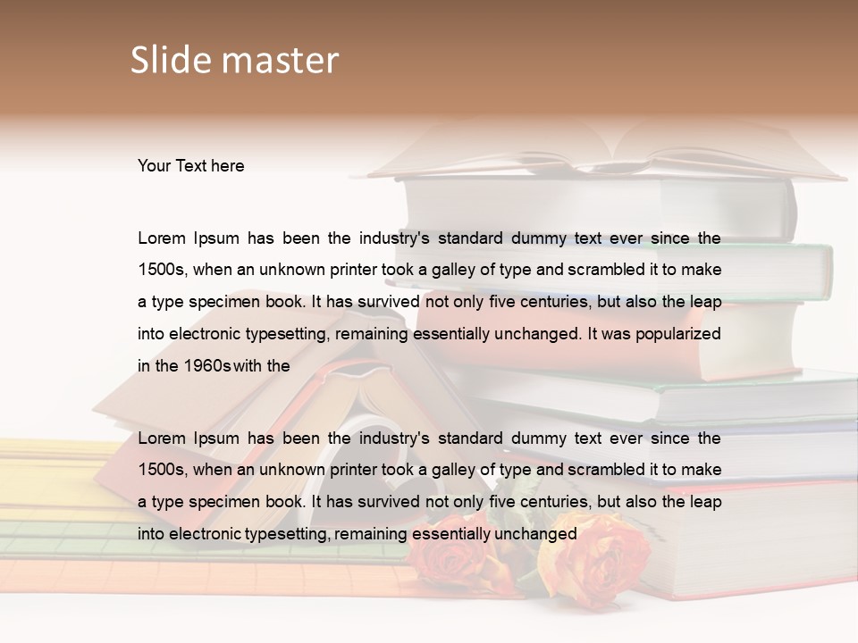 Education Bind Office PowerPoint Template