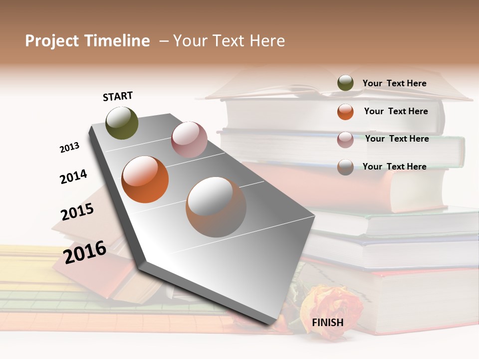 Education Bind Office PowerPoint Template