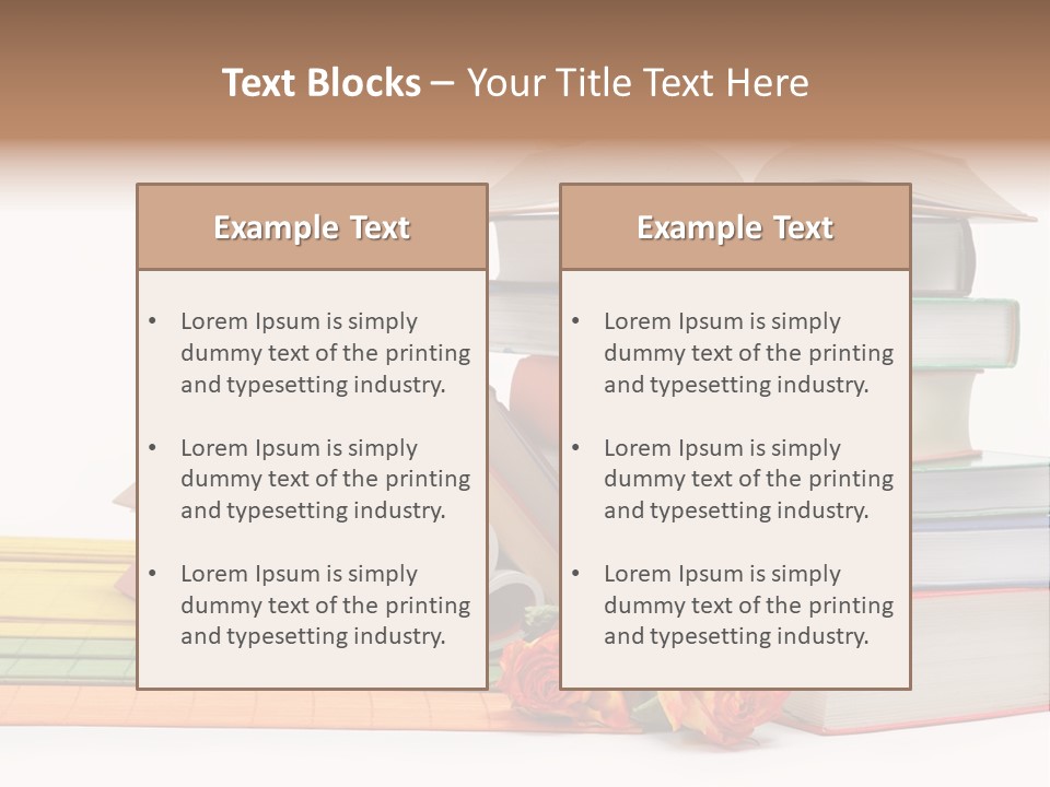 Education Bind Office PowerPoint Template