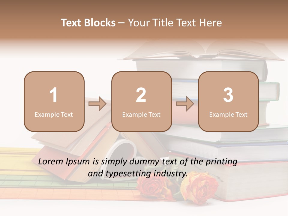 Education Bind Office PowerPoint Template