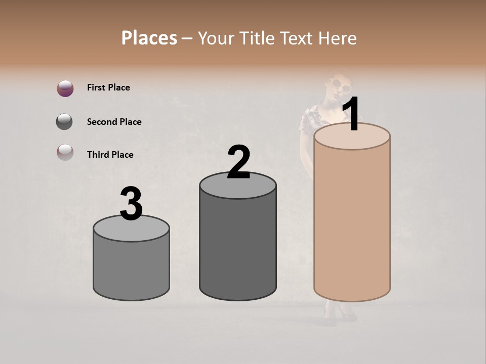 Eye Wear Body Wall PowerPoint Template