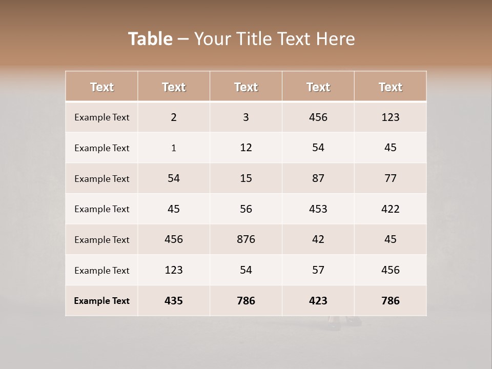 Eye Wear Body Wall PowerPoint Template