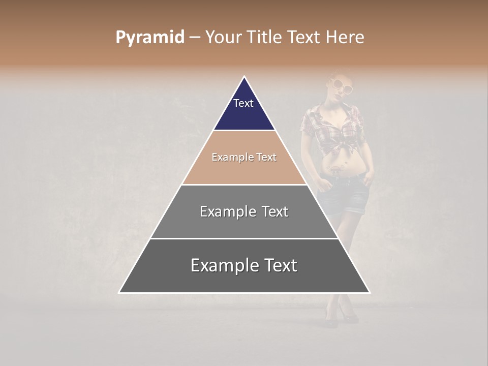 Eye Wear Body Wall PowerPoint Template