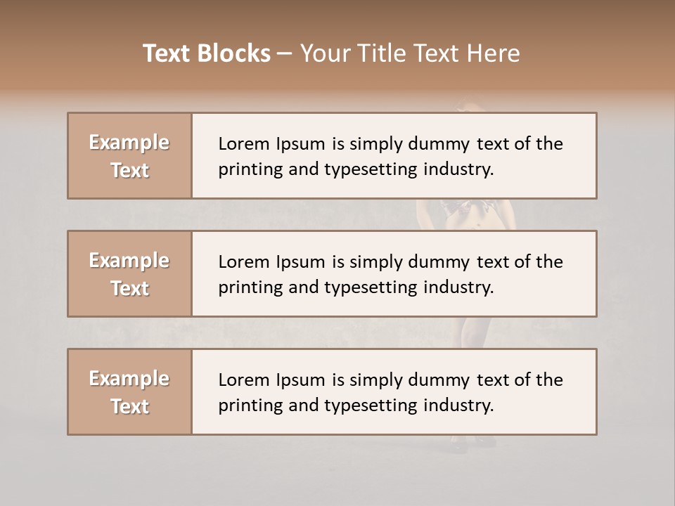 Eye Wear Body Wall PowerPoint Template