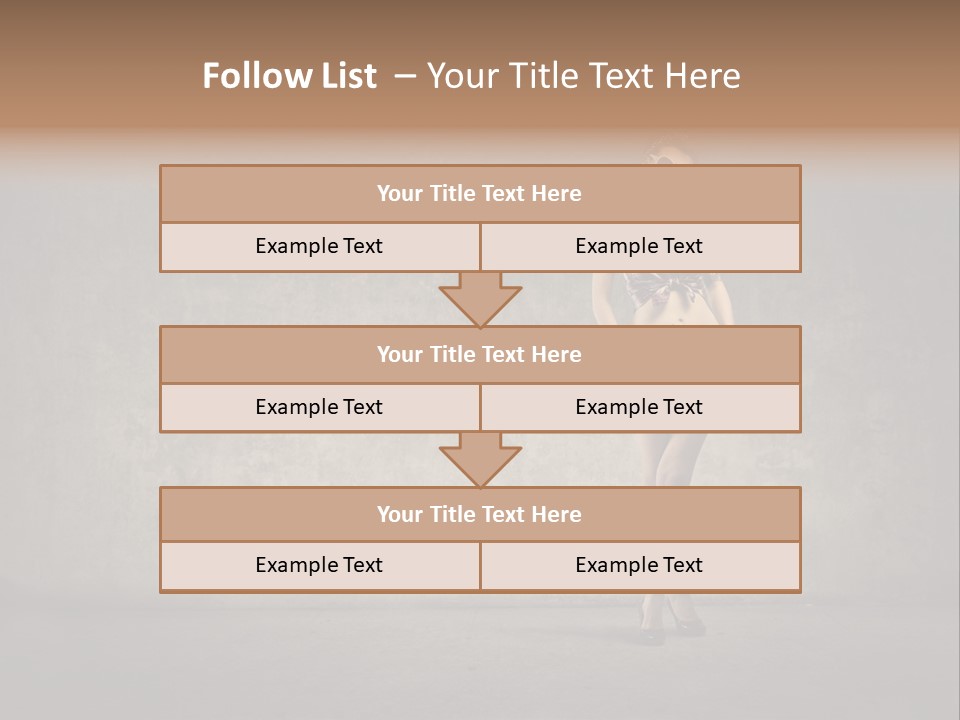 Eye Wear Body Wall PowerPoint Template