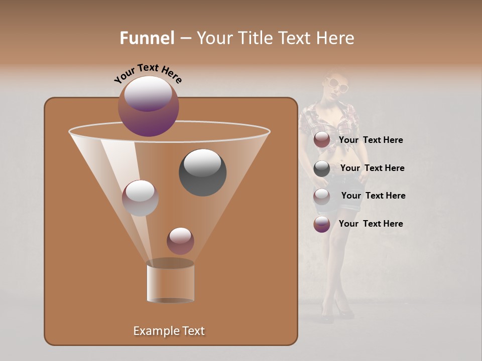 Eye Wear Body Wall PowerPoint Template