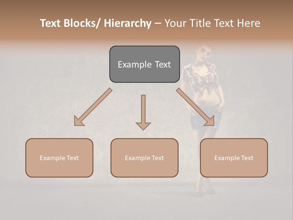 Eye Wear Body Wall PowerPoint Template