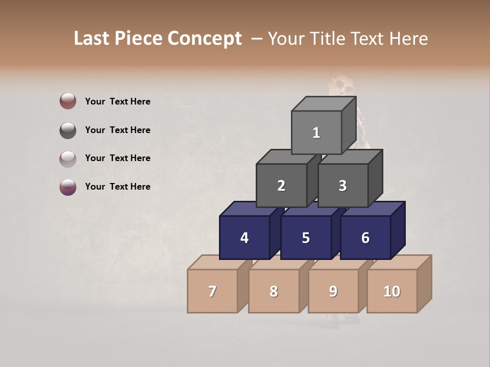 Eye Wear Body Wall PowerPoint Template