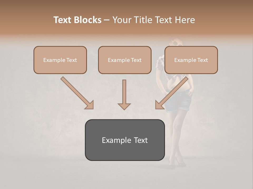 Eye Wear Body Wall PowerPoint Template