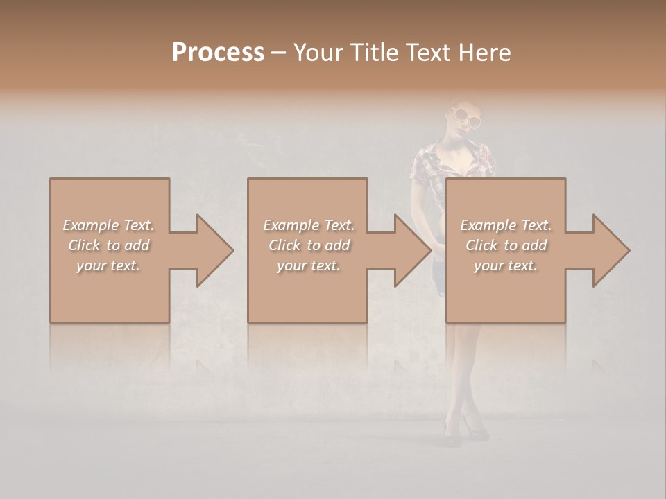 Eye Wear Body Wall PowerPoint Template