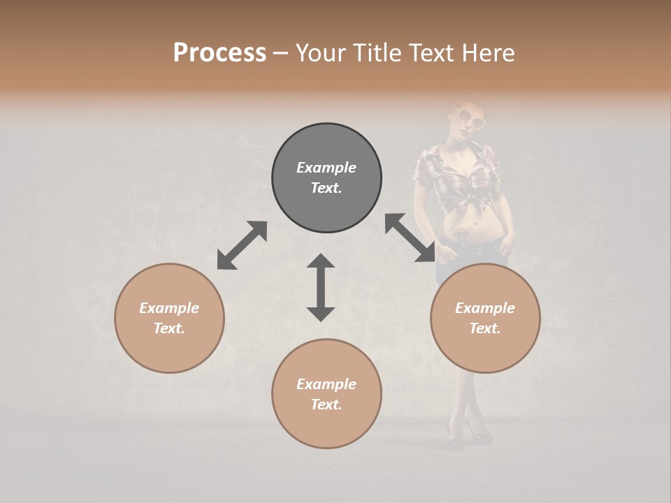 Eye Wear Body Wall PowerPoint Template