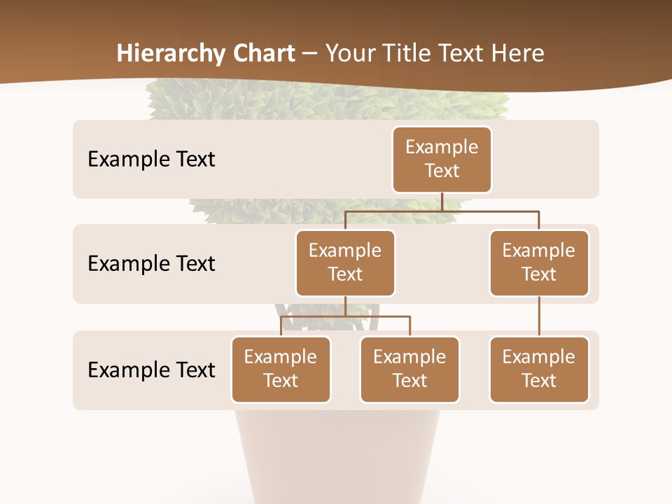 Grass White Symbol PowerPoint Template