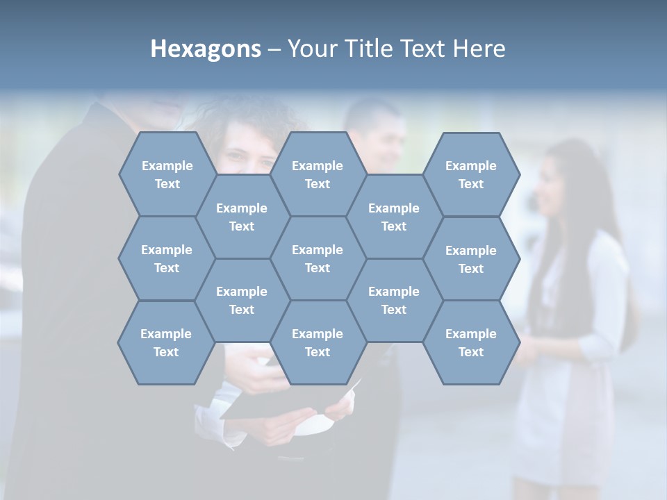 Job Smiling Women PowerPoint Template